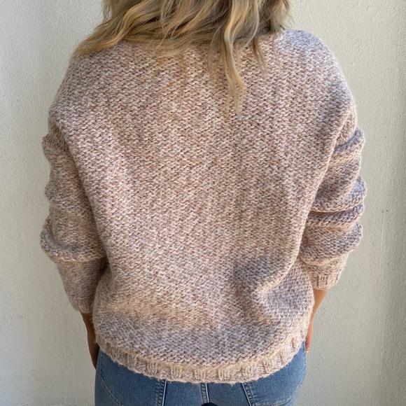 Cozy Woven Boatneck Sweater - New Without Tags - Picture 4 of 5